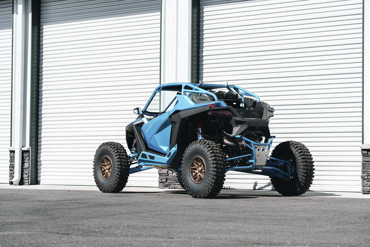 2024 Polaris RZR Pro R - KMC UTV RADAR - Bronze | MSA Wheels